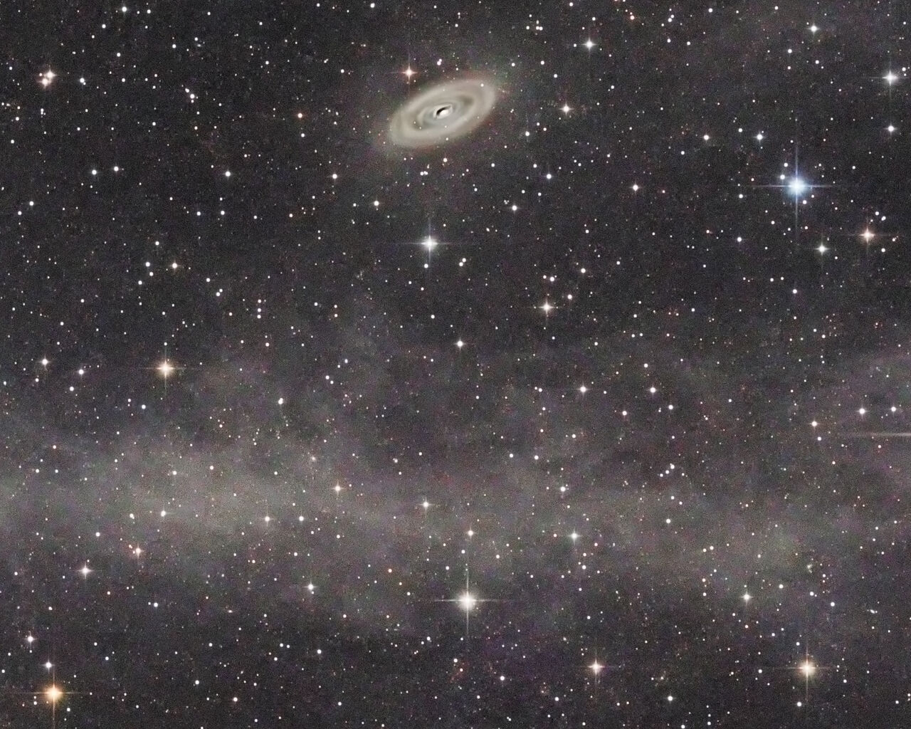 M64黒眼銀河周辺の星間雲 未だ見ぬ宇宙 そら をもとめて