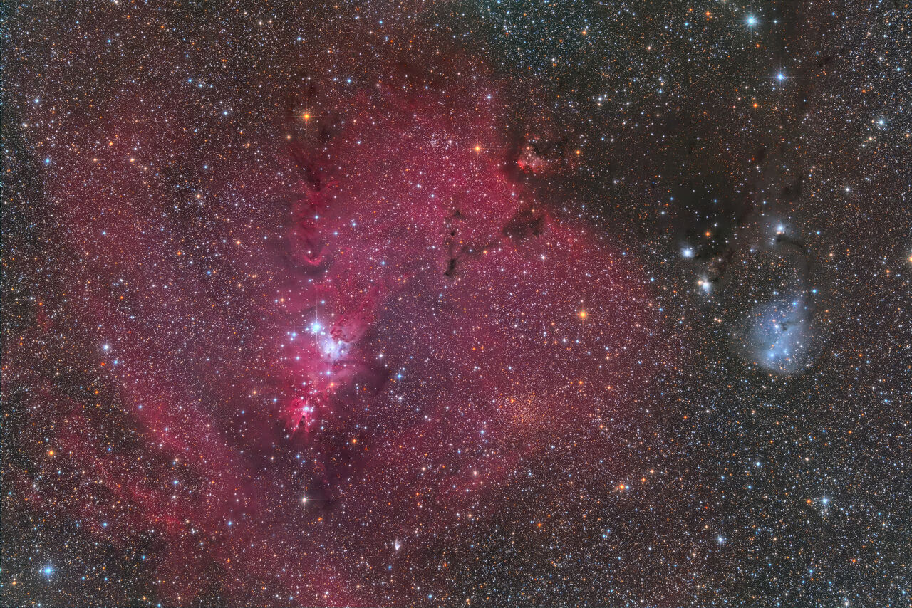 クリスマスツリー星団周辺 未だ見ぬ宇宙 そら をもとめて