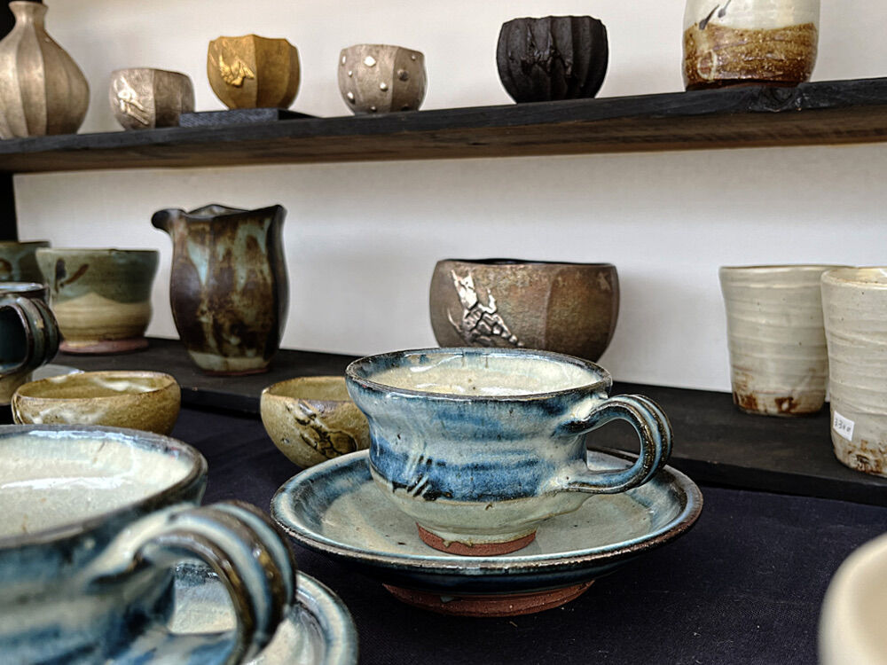 酒津兜山窯 花瓶 （酒津焼 – 倉敷観光WEB）