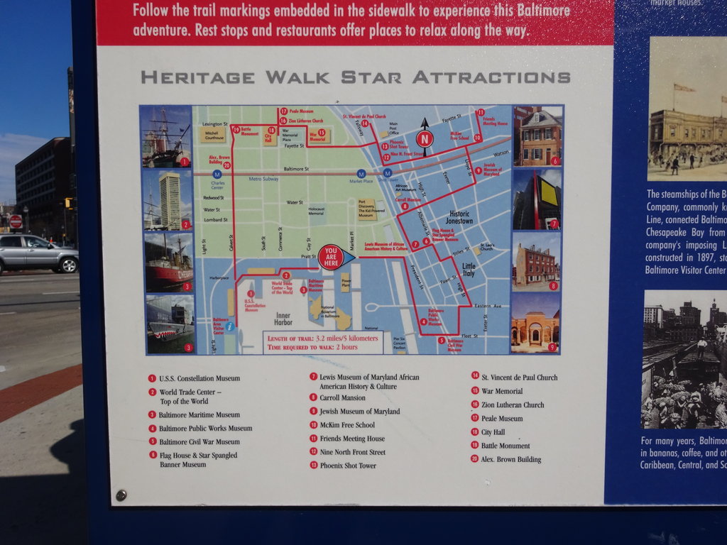 ボルチモア散歩 インナーハーバーの定番店でシーフード ランチ 窓 New York 再び