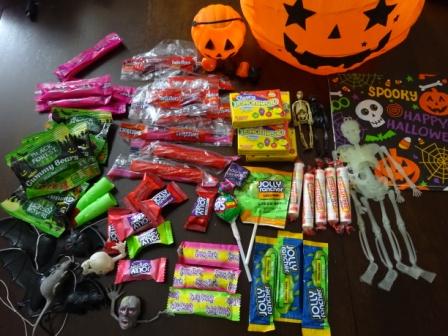 ハロウィンで貰った、アメリカん・お菓子 : 窓＠New York 再び！