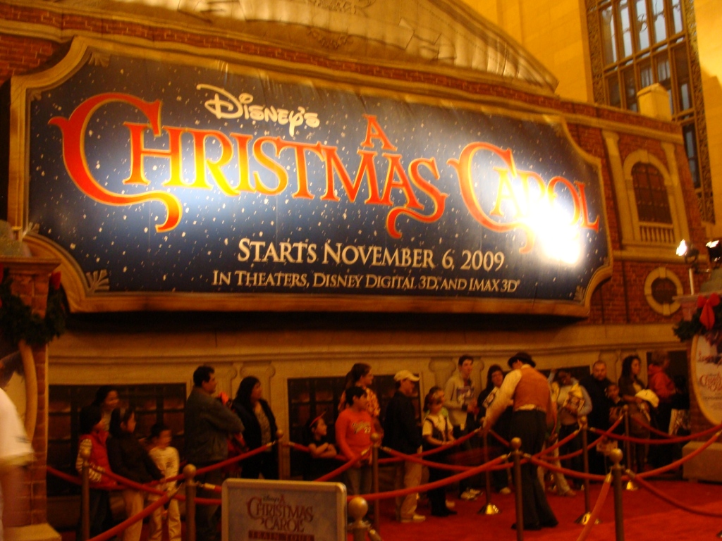 ディズニー クリスマス キャロル電車に再会 窓 New York