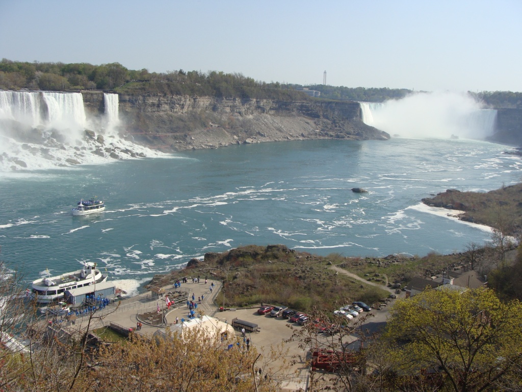春旅行 ナイアガラの滝 霧の乙女号 Maid Of The Mist 窓 New York