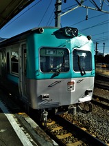 20180106岳南電車吉原駅7001号車