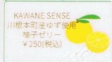 大井川鐡道普通客レKAWANE SENSE柚子ゼリーラベル