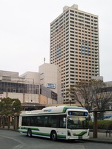 20250327東京ベイシティ交通新浦安駅EVバス