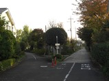 国鉄下河原線分岐点
