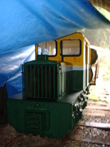 20020504魚梁瀬森林鉄道五味隧道機関車展示場酒井3.5t