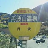 西東京バス奥10系統丹波山温泉