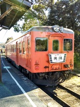 急行夷隅号上総中野駅20180113