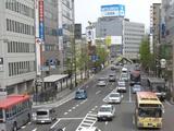 20100502りゅーーとリンク万代シティBS前バスレーン新潟駅方面