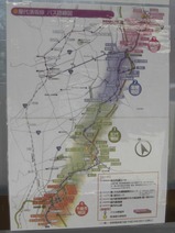 長電バス屋代須坂線路線図