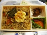 秋田駅弁白神浪漫中身20070429
