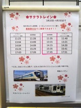 20210325¥µ¥¯¥é¥È¥ì¥¤¥óÀõÁð±Ø·Ç¼¨Êª
