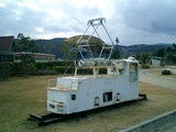 20031207柵原鉱山資料館電気機関車