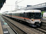 諏訪しなの号茅野駅回送表示で入線