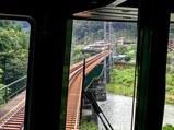 飯田線80周年秘境駅号第6水窪川橋梁