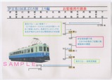 伊豆急100系ぶらり旅上り編お客様用行路表
