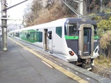 20230223特急青梅奥多摩梅の里号日向和田駅
