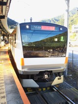 ホリデー快速おくたま奥多摩駅