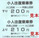 阿蘇山ロープウェー往復小