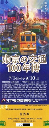 ¹¾¸ÍÅìµþÇîʪ´ÛÅìµþ¤Î¸òÄÌ100ǯÇîÁ°ÇäÆþ´Û·ô¾ïÈ÷1