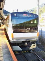ホリデー快速おくたま奥多摩駅
