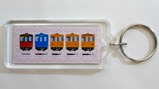 おつかれさまデハ1001キーホルダー2裏