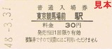 想い出の中央線アルバム下河原線表