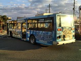 20201209ガルパンバス4号車那珂湊駅