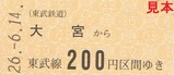 東武60000系1周年記乗1