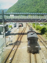 20220518鬼怒川温泉駅野岩6050系とSL大樹