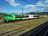 20180729風っこ只見夏休み満喫号小出駅