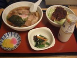 20091031牛乳屋ミニセットソースかつ丼