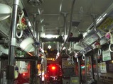 20111223南武線代行京王バス東クリスマスバス車内