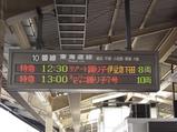 リゾート踊り子号東京駅表示20080429