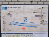 東西線南砂町駅構内案内