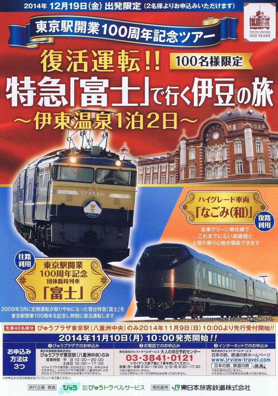 JR東日本 富士号(リバイバル) : 13番まどぐち