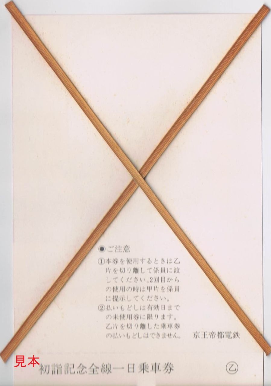 京王帝都電鉄 迎光号 : 13番まどぐち