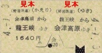 野岩鉄道 会津鬼怒川線 : 13番まどぐち