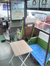 あやまのきそば号の相方車内
