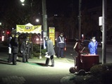 20111223南武線代行稲城長沼バス停分倍河原方面