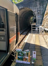 飯田線80周年秘境駅号田本駅