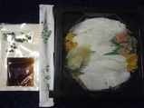 八戸駅弁熟成平目のぽん酢寿司中身20120111