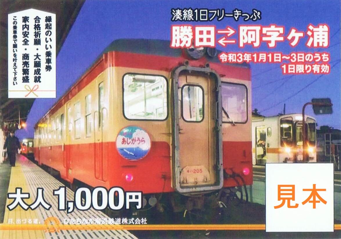 ひたちなか海浜鉄道 急行あじがうら号 : 13番まどぐち