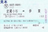 伊豆箱根ものがたりびゅう券03