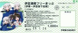 伊豆満喫フリーきっぷ駅メモ1