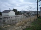 蒲原鉄道廃線跡加茂駅2