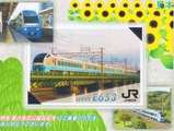 高尾駅特急夏の海浜公園高尾号記念乗車証外裏