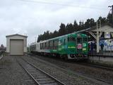 山形鉄道風っこ桜回廊2号1長井駅